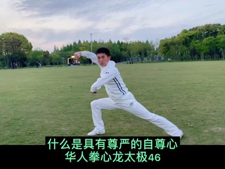 #轻快无底限 什么才是具有尊严的自尊心#美好生活恒简单 @华人拳心 @抖音 #龙身蛇形太极 #太极养生