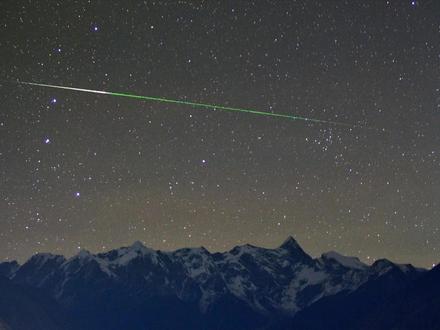 今年的狮子座流星雨不多