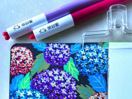 丙烯马克笔画绣球花~一看就会的画法 今天又学到一个绣球花的画法!有手就会系列,超级简单又好看~不会晕染的宝子就偷着乐吧!这幅不需要晕染哟!赶紧画一幅试试吧!
本子:绘得乐
丙烯马克笔:慕多星小红心72色#丙烯马克笔绘画 #慕多星丙烯马克笔 #跟着抖音学画画 #零基础学画画 #绘画教程