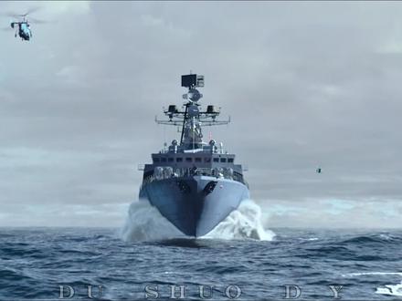 不管谁对谁坏,反正看着挺爽的#军事冲突 #潜艇 #驱逐舰