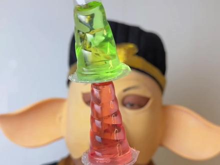 菠萝🍍草莓🍓苹果🍏拉丝糖果#吃货 #看见什么吃什么