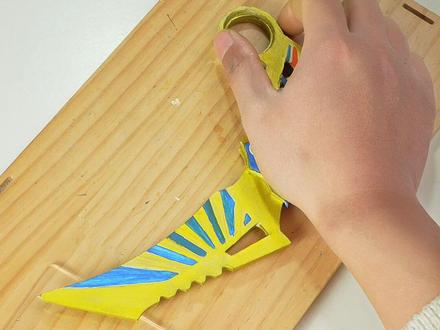 教你用纸做暗区的苍穹利爪 #创意手工 #手工制作 #手工DIY