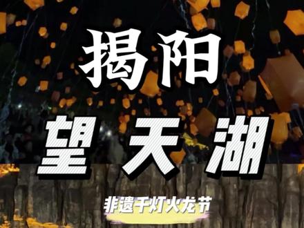这个春节!居然在揭阳望天湖也能感受到千灯火龙节!这市井年味太浓了!!#揭阳望天湖 #潮汕望天湖野生动物园#第五届干灯火龙节#请到广东过大年#潮汕千人孔明灯盛会@DOU+小助手