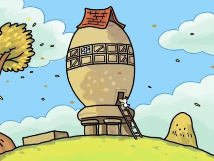 教你画卡梅拉的经典场景,一座外形很像鸡蛋的鸡舍#不一样的卡梅拉 #简笔画 #育儿 #儿童美术 #热门