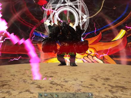方舟生存进化:新加万能地mod,进化猪八戒和魔王!战狗子家族!