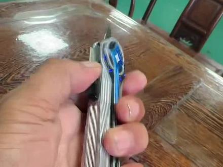 第一把北极星伸缩版成品做出来了 #三角洲北极星 #三角洲行动 #北极星伸缩版 #北极星刀皮