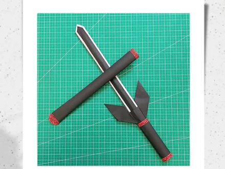 谁小时候没有个大侠梦呢,用纸做一把剑,又酷又安全,让孩子也体会一把仗剑天涯的感觉!#折纸教程 #儿童手工 #折纸 #亲子手工 #手工#折纸 #创意手工 #一起做手工 @DOU+小助手 @DOU+上热门 @抖音小助手 #歼20 #纸飞机 #折纸飞机