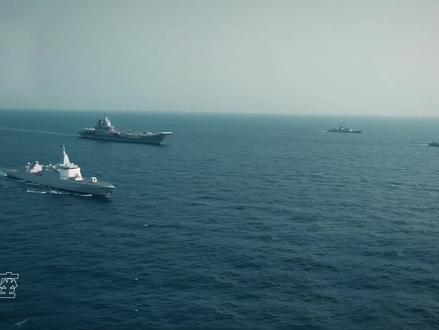 #外交部回应中方航母靠近日本 #辽宁舰 #055大驱