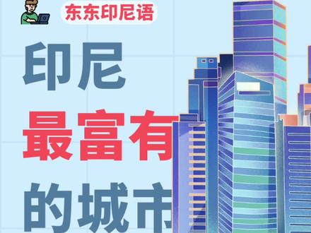印尼的六大城市,你都知道吗?#印尼 #印度尼西亚 #雅加达 #巴厘岛 #东南亚
