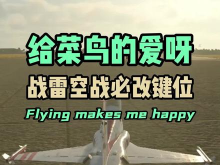 战雷必改的键位!新手菜鸟必备!#战争雷霆 #空战