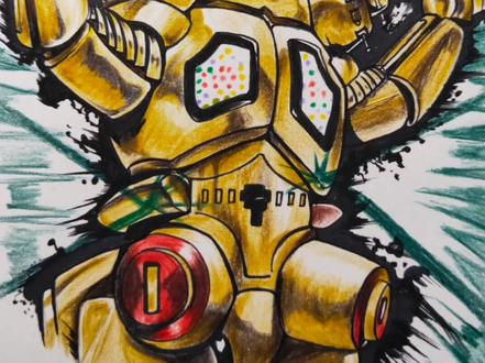 让赛文奥特曼闻风丧胆的铁皮人#金古桥 #赛文奥特曼 #重拾手绘