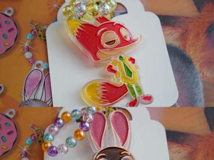 疯狂动物城免烤画diy 我先玩了 #疯狂动物城
#玩具 #免烤胶画