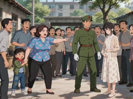 《柔心寄军》8 #ai新春游园会 #AI创作浪潮计划#80年代剧