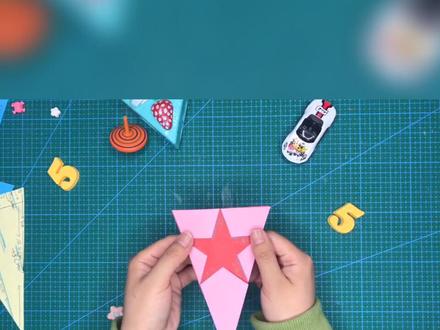 大家要的彩旗详解,后边有尺寸图片.#手工 @抖音小助手