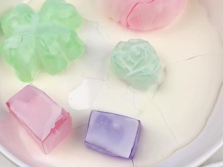 挑战把水宝宝爆改脆皮史莱姆,一次捏四种太解压了 #史莱姆 #玩泥 #解压玩具 #捏捏乐 #海洋宝宝