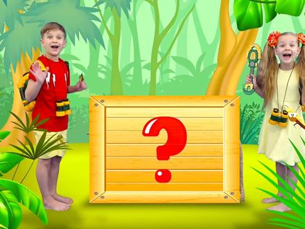 小男孩穿越到森林,挑战神秘木盒,他能闯关成功吗? #亲子互动 #萌娃 #亲子