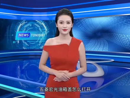五菱宏光油箱盖怎么打开 #新闻主播的日常 #汽车人共创计划