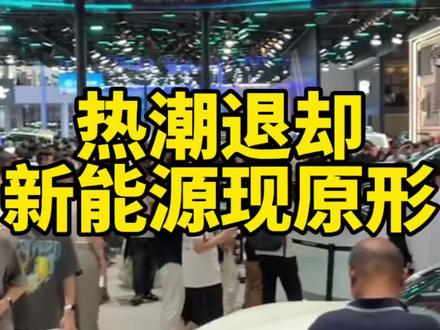 热潮退却,新能源现原形 #汽车 #买车 #新能源汽车 #汽车价格战 #电车 @抖音创作小助手
