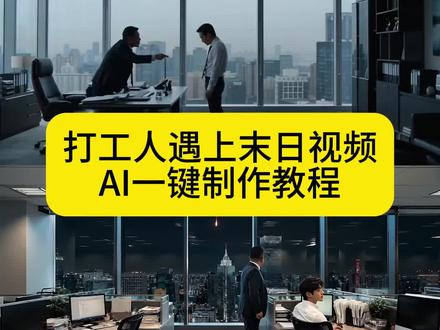 打工人遇上末日AI视频制作教程来了 #由小云雀seedance2.0制作 #小云雀AI #小云雀爆款马上成片 #小云雀seedance 日抽烟名场面ai指令 末日打工人场景反转 灾难前的一支烟 ai制作陨石撞击 末日辞职动画ai 末日打工人ai视频怎么做 ai面对末日的真实态度 末日打工人最后一刻 世界末日ai点烟 世界末日ai点烟是什么梗 世界末日ai动画场景生成 打工人遇上末日AI 当打工人遇上末日 遇上末日AI反转 打工人末日遇上新买的电视 #打工人遇上末日ai