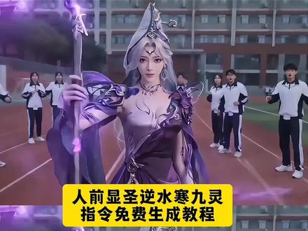 人前显圣逆水寒九灵ai变身指教程 #豆包ai #豆包出大片有两把刷子#人前显圣#逆水寒九灵#豆包ai 人前显圣和平精英 逆水寒九灵指令