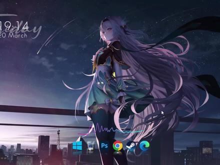 审美不疲劳!wallpaper 安装教程 #wallpaper壁纸 #电脑桌面美化 #电脑桌面