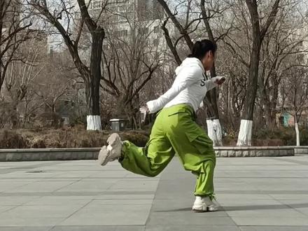 《三曳下江南》#背面慢动作分解 #曳步舞