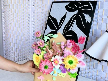 扭扭棒信封花束教程#扭扭棒手工 #手工diy #信封花束 #信封花束教程 #扭扭棒