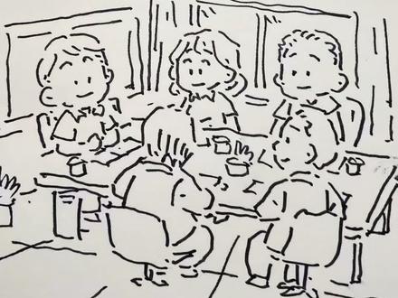开会咋画 开会#一起学画画