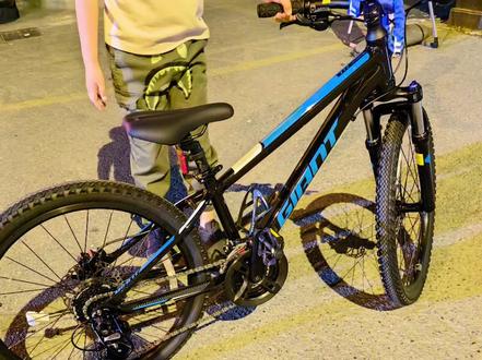 小朋友的小伙伴~XTC24D1童车送货上门,泰裤辣。#骑行 #捷安特 #运动 #户外 #自行车