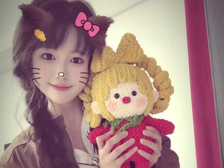 分享给你的和平大手子#钩织和平小番茄 #手工diy #和平精英