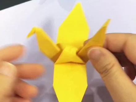 千纸鹤…看看你的折法是否一样呢#简单手工折纸教程 #爱手工爱生活