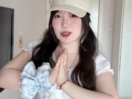 微胖小个子的新衣试穿🩵韩系叠穿clean fit🍥 #微胖穿搭 #小个子穿搭 #韩系穿搭 #我决定了夏天就这样穿 #夏天的裙子是半永久的