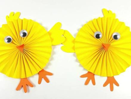 #妈妈必备,手动作业小黄鸡,儿子带去学校,小朋友们都抢着玩#亲子手工 #幼儿园手工 #幼儿园亲子作业 #妈妈必备 #幼师必备