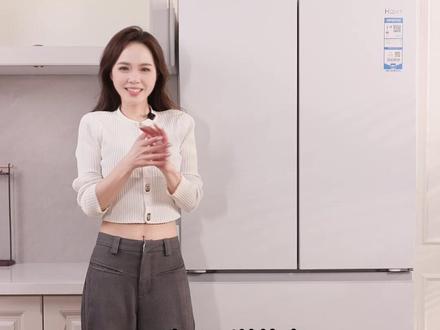 海尔云溪503|双系统不串味!云溪503大容量太能装了🥬 #海尔智慧家焕新好房子 #热AI大焕新 #海尔云溪冰箱 #海尔智慧