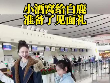 小酒窝给白鹿准备了见面礼是自己拼的拼豆!