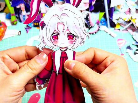 桃乐丝可动纸片人制作教程 一起来做可爱的桃乐丝吧#蛋仔派对 #蛋仔派对逃出惊魂夜 #桃乐丝 #可动纸片人教程 #蛋仔派对惊魂寻宝队