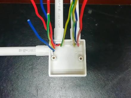 一个底盒三路,9根电线对接,用这两种方法接线,用三十年都没事 #电工接线 #手工制作 #安全用电