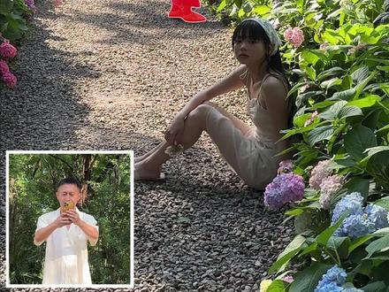 绣球花拍照 绣球花拍照技巧,绣球花拍照姿势,绣球花拍照角度 #绣球花