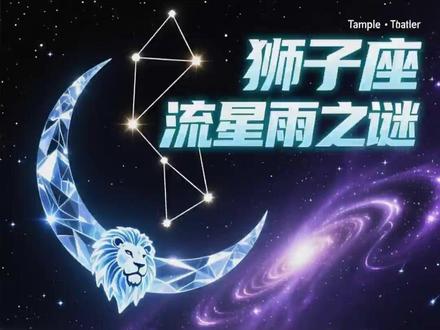 狮子座流星雨的起源之谜 你有没有好奇过狮子座流星雨究竟是怎么来的呢?狮子座流星雨每年11月14日至21日准时出现,17日左右达到极大,是个典型的周期性流星雨,它的出现和坦普尔塔特尔彗星关系密切,这颗彗星大约每33.3年绕太阳运行一周,当它靠近太阳时,会受到太阳的多种作用,喷发出许多小颗粒状物质,这些物质散落在彗星轨道上,继续绕太阳运动,每年11月17日前后,地球恰好会经过这颗彗星的轨道与这些散落物质相遇,从地球上看,这些散落物质好像是从狮子座所在的天区发射出来的一样,于是我们就看到了狮子座流星雨,其实流星的形成和彗星运动紧密相连,彗星在运行时会不断碎裂,在轨道上留下小碎块,当地球运行到这些碎渣轨道上时,小碎块就会穿过地球。大气层与大气层摩擦发光,形成流星,所以每一场流星雨的背后都有一颗彗星在默默燃烧自己,现在你是不是对狮子座流星雨的成因有了更清晰的认识了?#狮子座流星雨 #冷知识 #科普 #流星雨