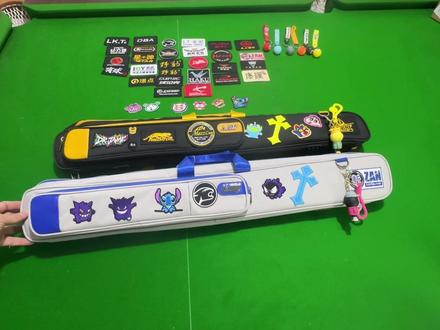 AAW杆包diy贴纸#桌球🎱 #台球 #台球杆包