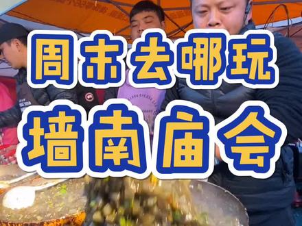 还不知道去哪里玩儿,热闹的庙会你去了没?#焦作#庙会 @抖音美食