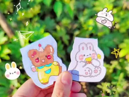 57可可爱爱的书页夹快给你的憨憨闺蜜也做个吧手工手工