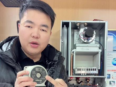 壁挂炉水泵故障维修与#燃气壁挂炉 #地暖 #壁挂炉维修 排除