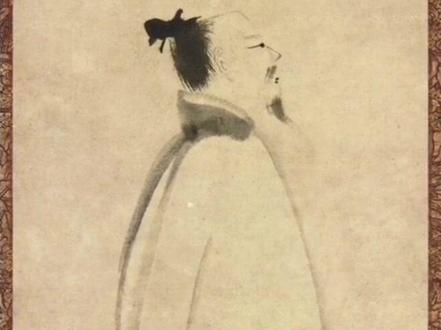 《李白行吟图》是南宋画家梁楷作品,简单数笔勾勒李白游吟的飘然潇洒,寓意深远,令人寻味,现藏于日本东京国立博物馆