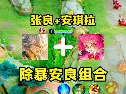 没人会拒绝玩一次的除暴安良组合 #王者