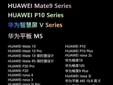 华为旧手机升级鸿蒙系统时间表。#我的头号惊喜