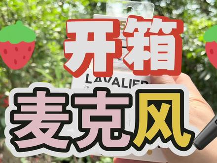 开箱RODE罗德LAVALIER II麦克风 SC15苹果数据线 Wireless Go II 无线麦克风系统用