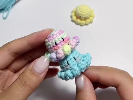 升级版海洋毯 海洋生物 小章鱼 教程