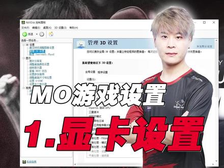 CSGO游戏设置 1.显卡设置
#csgo #captainmo #csgo游戏设置