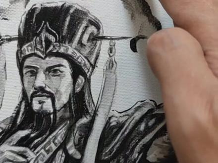 读懂了蜀汉丞相,才知道什么叫“鞠躬尽瘁,死而后己!”#水墨#画画#攻城掠地#诸葛亮#三国